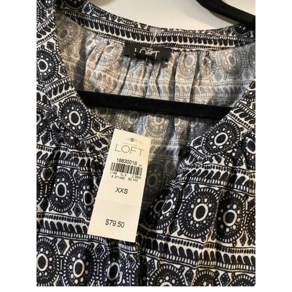 ANN TAYLOR LOFT Boho Print Romper Dress - Picture 2 of 3